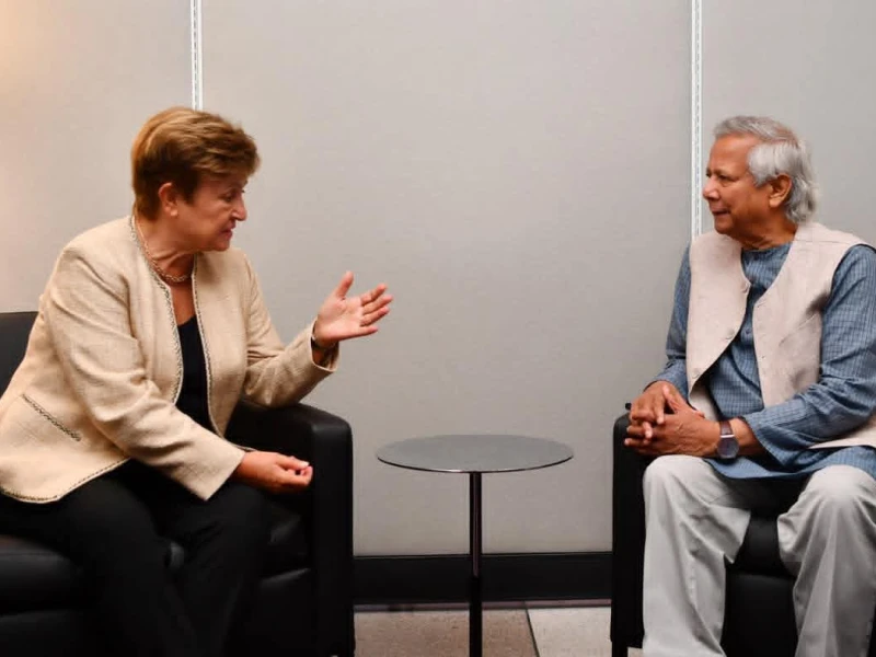 IMF Chief Hails Prof Yunus Leadership, Reforms