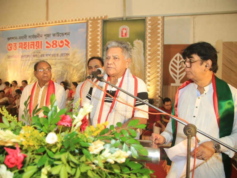 Durga Puja Not Just for Hindus, but for All in Bangladesh: Adviser Sakhawat