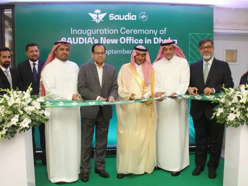 Saudia Airlines Opens New State-of-the-Art Ticketing Office in Dhaka