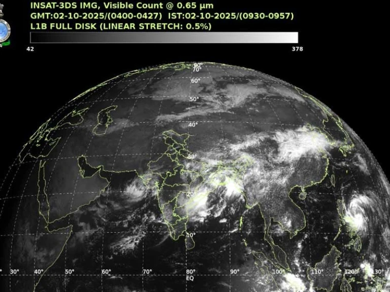 Deep depression over Bay of Bengal, cautionary signal No. 3 at seaports