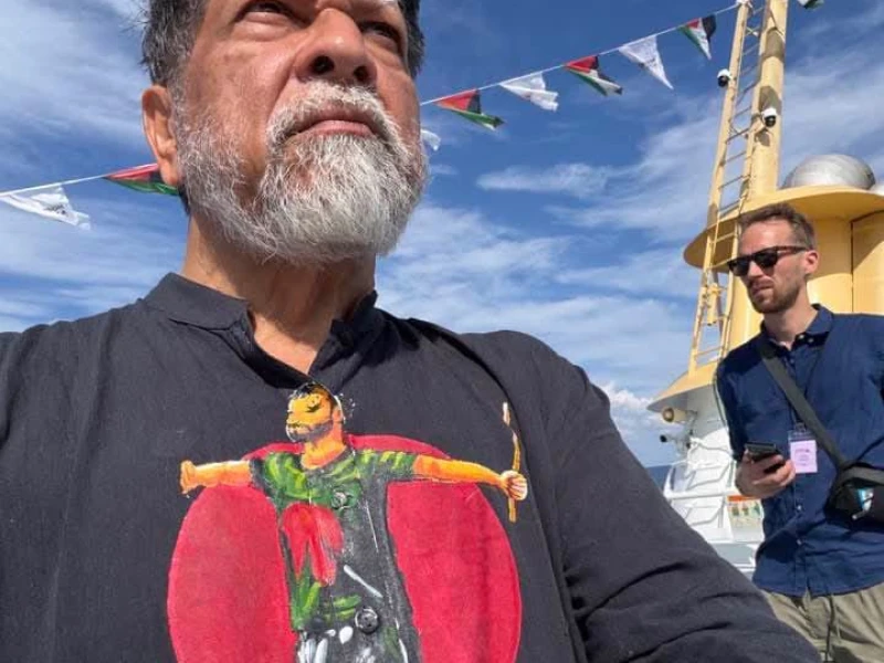 Shahidul Alam Captures Gaza Doctors’ Bravery and Suffering Aboard Flotilla