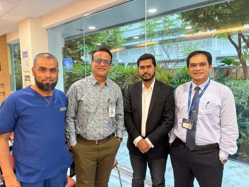 Nurul Haque Nur Returns Home 12 Days After Treatment in Singapore