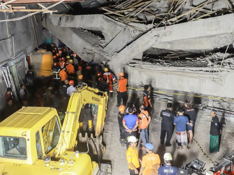 Death toll rises to 54 in Indonesia school collapse; 13 still missing