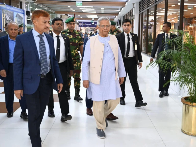 Chief Adviser Prof Yunus Arrives in Rome