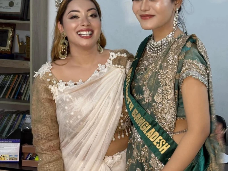 Scandal-Hit Chair Meghna Alam Crowns Somaya Harun as Miss Bangladesh