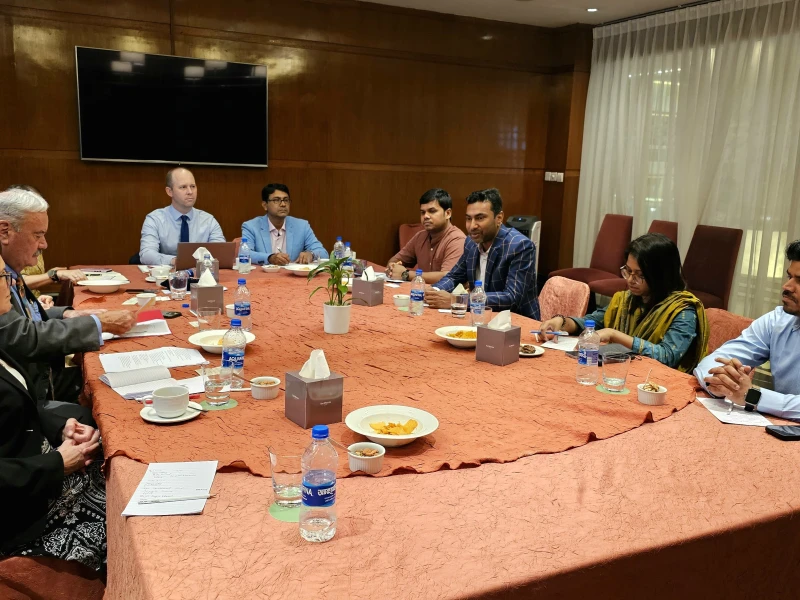NCP meets IRI Pre-Election Assessment Team, discusses electoral environment