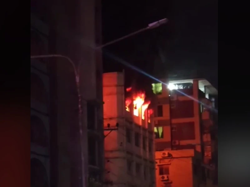 Fire breaks out at community centre in Mirpur’s Kalshi