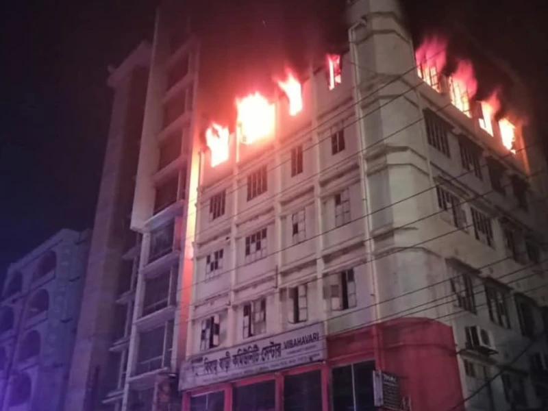 Fire at Mirpur brought under control after two-hour effort