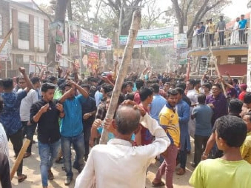 1 killed, 50 injured in clash between two groups in Brahmanbaria