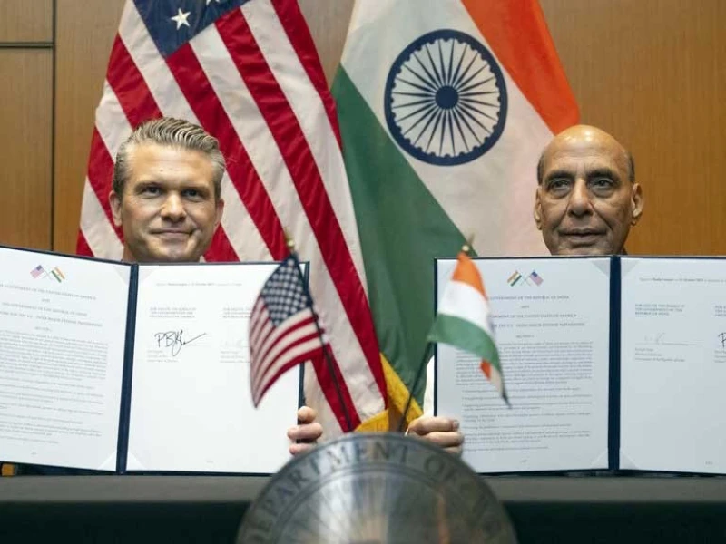যুক্তরাষ্ট্র-ভারত প্রতিরক্ষা সহযোগিতায় ১০ বছর মেয়াদি চুক্তি