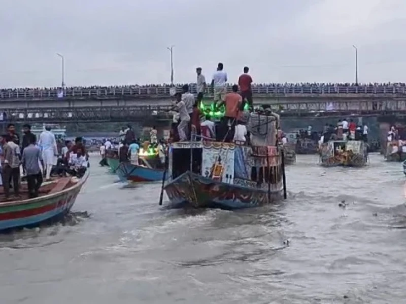 Tragedy on Turag: Two Children Missing after Boat Capsizes during Bijoya Dashami