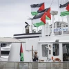 Activist flotilla faces Israeli warships as it sails toward Gaza