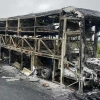 At least 25 burnt alive as bus catches fire after crash in India