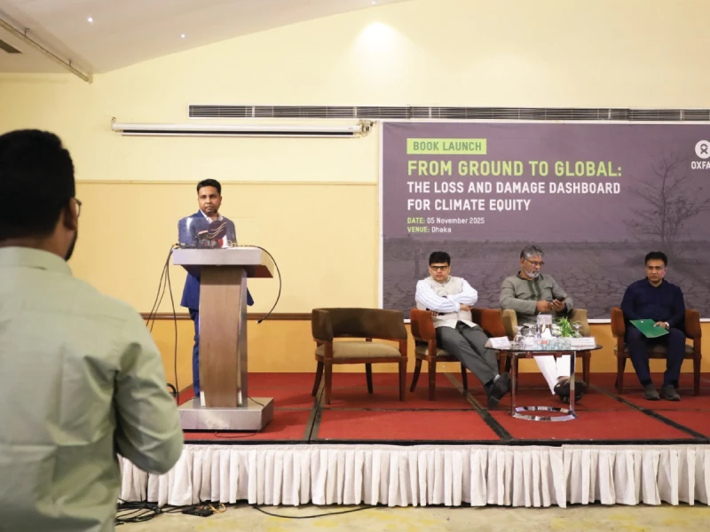 Oxfam Dashboard Reveals BDT 1.35 Billion Climate Losses in Bangladesh