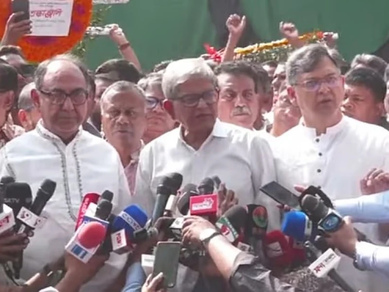 জুলাই অভ্যুত্থানের পর গণতন্ত্র ধ্বংসের চক্রান্ত চলছে: মির্জা ফখরুল