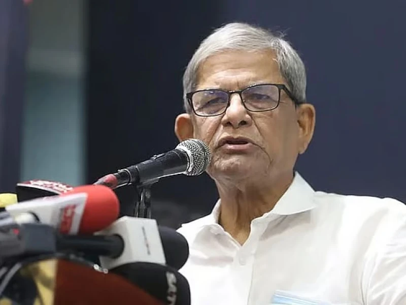 আমার বাবাও ভারতে ছিলেন’: মিথ্যাচারের অভিযোগ তুললেন মির্জা ফখরুল