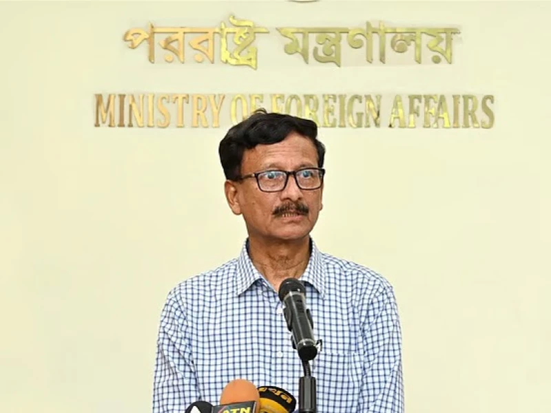 দিল্লি বিস্ফোরণে বাংলাদেশ জড়িত নয়: পররাষ্ট্র উপদেষ্টা