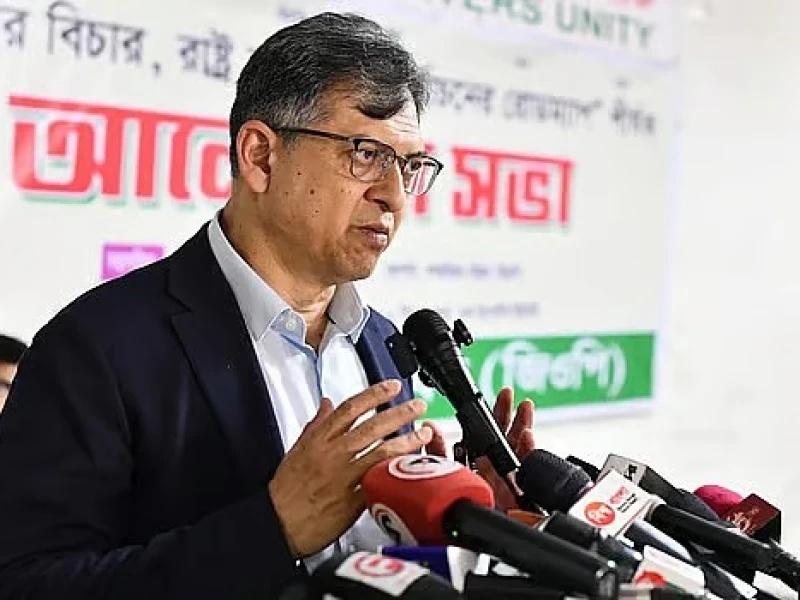 Salahuddin accuses Chief Adviser of violating July Charter