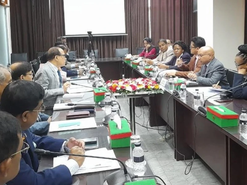 সিইসির সঙ্গে বৈঠকে কমনওয়েলথ মহাসচিব শার্লি বচওয়ে