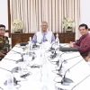 CA meets Armed Forces Chiefs, discusses election preparedness