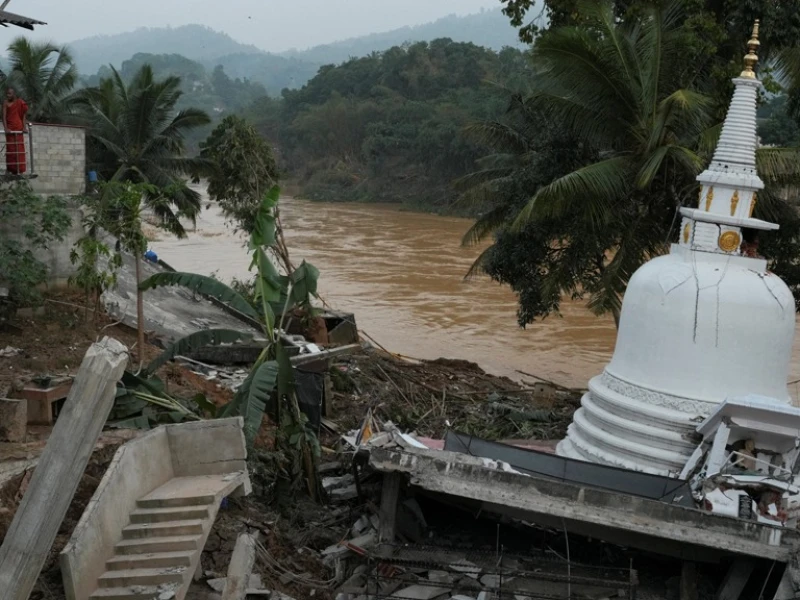 শ্রীলঙ্কায় এক দশকের ভয়াবহ বন্যা–ভূমিধসে মৃত ৪১০, নিখোঁজ ৩৩৬