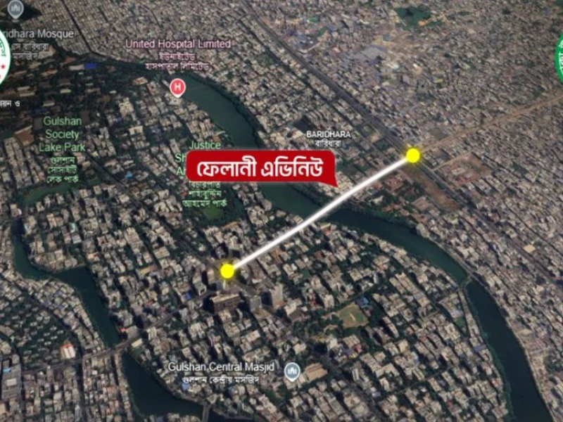 Gulshan-Pragati Sarani Road named ‘Felan­i Avenue’, inauguration in December