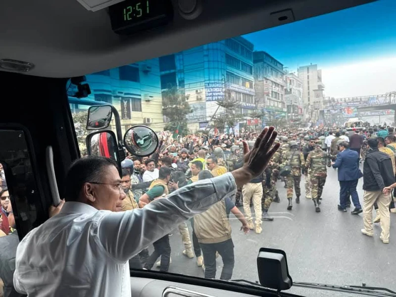 Tarique Rahman Thanks Chief Adviser Prof Yunus After Returning Home