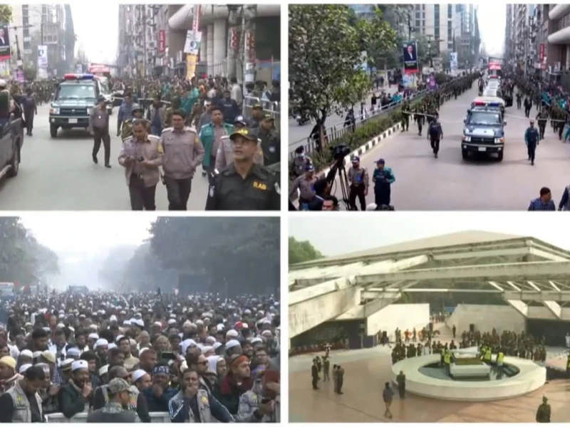 Manik Mia Avenue ready for Khaleda Zia’s Janaza