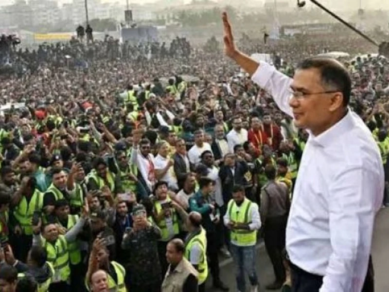 নির্বাচনী প্রচারনা শুরু করতে সিলেটে তারেক, ঐতিহাসিক আলিয়া মাঠে বিএনপির জনসভা