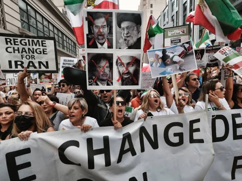 Iran mosque burned as protests turn violent; 109 security personnel killed