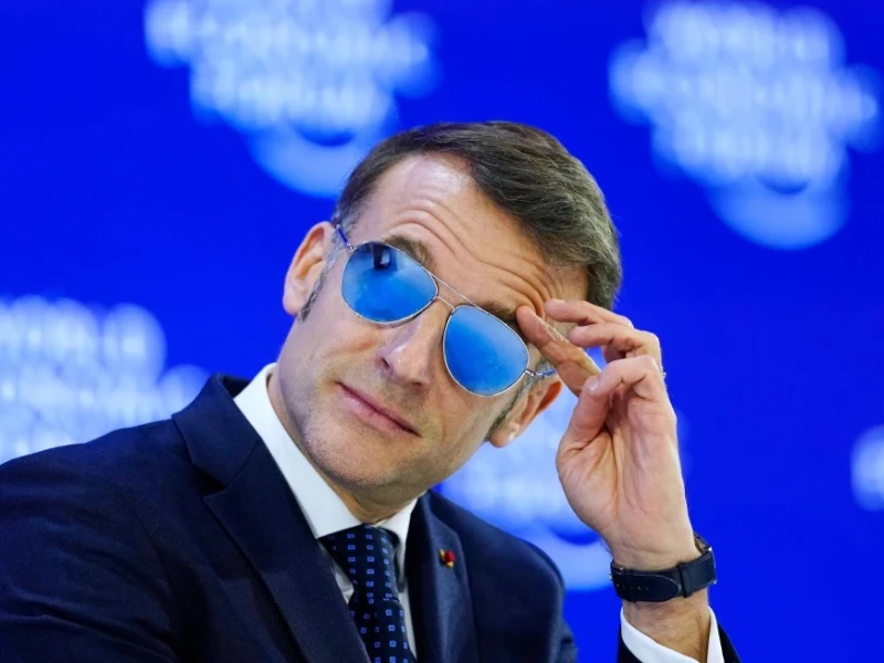 Macron’s Davos shades: power, perception and the politics of image