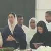 Family members pay tribute at graves of Ziaur Rahman and Khaleda Zia