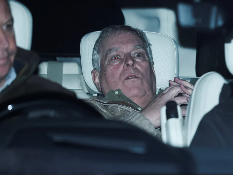 অসদাচরণের অভিযোগে গ্রেপ্তার অ্যান্ড্রু, তদন্তাধীন অবস্থায় মুক্তি