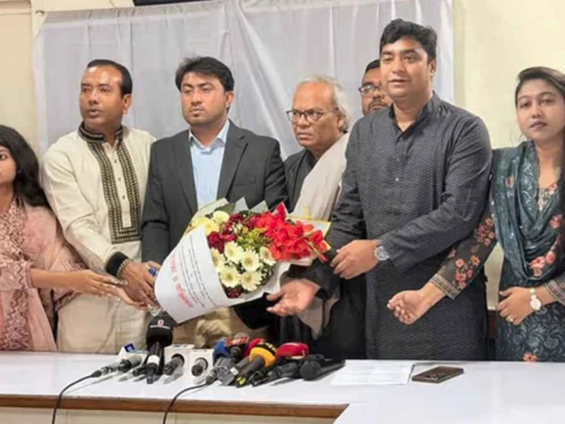 বিএনপিতে যোগ দিলেন জাকসুর ভিপি জিতু