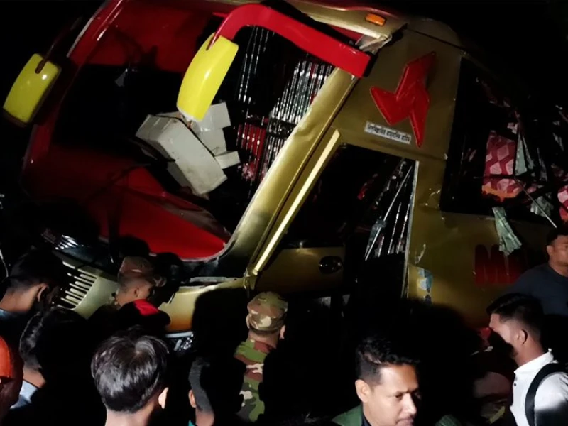 12 Killed in Comilla Bus-Train Collision; Dhaka-Chattogram Rail Link Cut Off