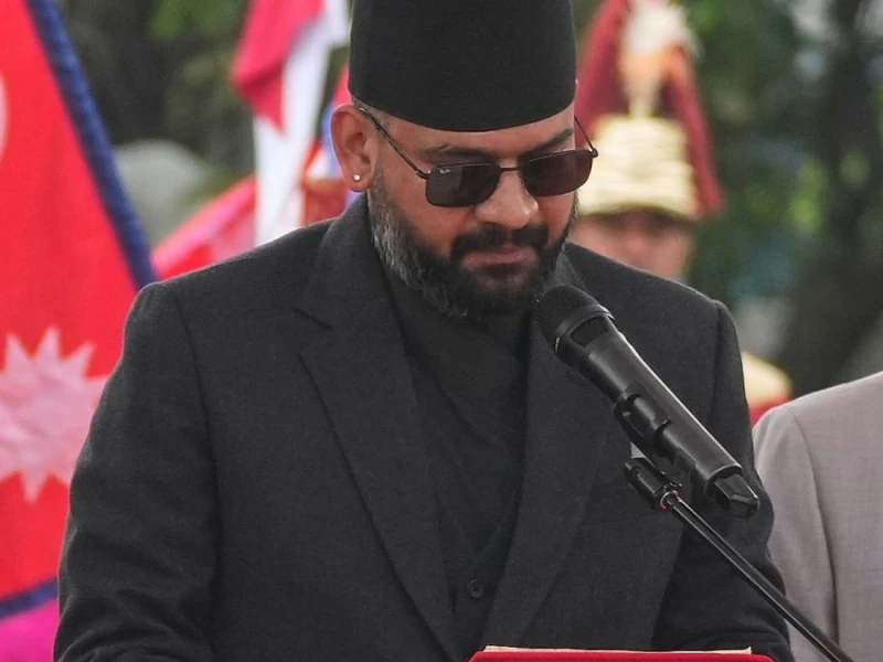 Nepali rapper Balendra Shah sworn in as prime minister