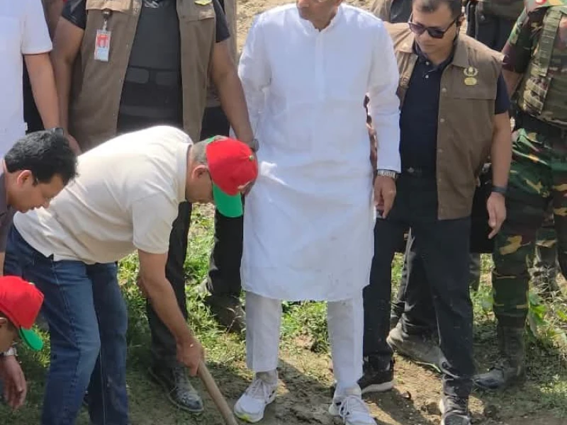 খাল খনন কর্মসূচির উদ্বোধন করলেন প্রধানমন্ত্রী