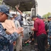 রামপালে নৌবাহিনীর বাস ও মাইক্রোবাসের সংঘর্ষে নিহত ১৩