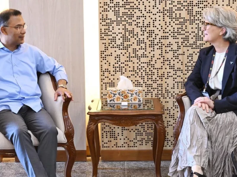 Telenor CEO meets PM Tarique