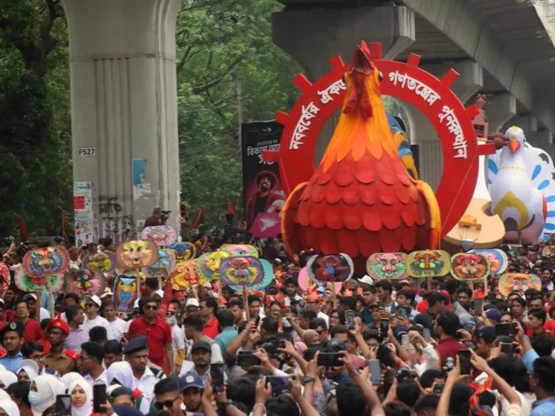 Colourful Baishakhi Shobhajatra welcomes Pahela Baishakh