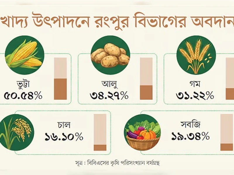 খাদ্যের জোগান দেয় রংপুর, তবু কেন কাজের খোঁজে ঢাকামুখী মানুষ