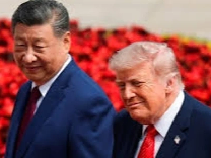 Trump’s China visit centers on Taiwan, trade and war talks