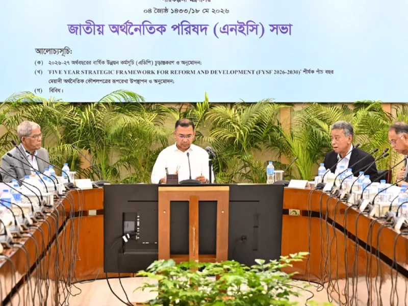 NEC approves Tk 3 lakh crore ADP for FY27 with focus on reform, infrastructure