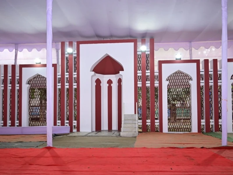 জাতীয় ঈদগাহ প্রস্তুত, একসঙ্গে নামাজ পড়তে পারবেন ৩৫ হাজার মুসল্লি