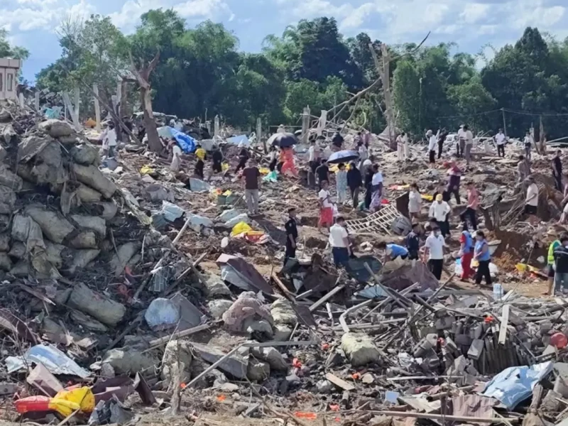 More than 45 killed in Myanmar explosion