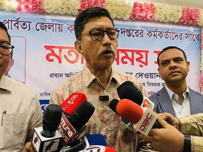 অসুস্থতার কারণে সাড়ে তিন মাসেই পদত্যাগ করলেন পার্বত্য মন্ত্রী দীপেন দেওয়ান