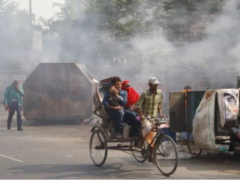 Dhaka’s air ranks 2nd worst in world