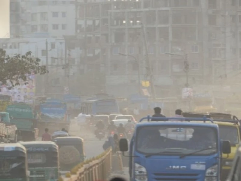 Dhaka ranks 10th among world’s most polluted cities