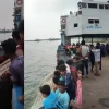 Bus plunges into Padma from pontoon at Daulatdia