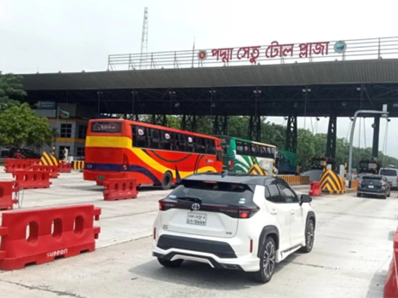 পদ্মা সেতুর ইটিসিতে নতুন মাইলফলক, ১০ কোটি টাকার টোল আদায়